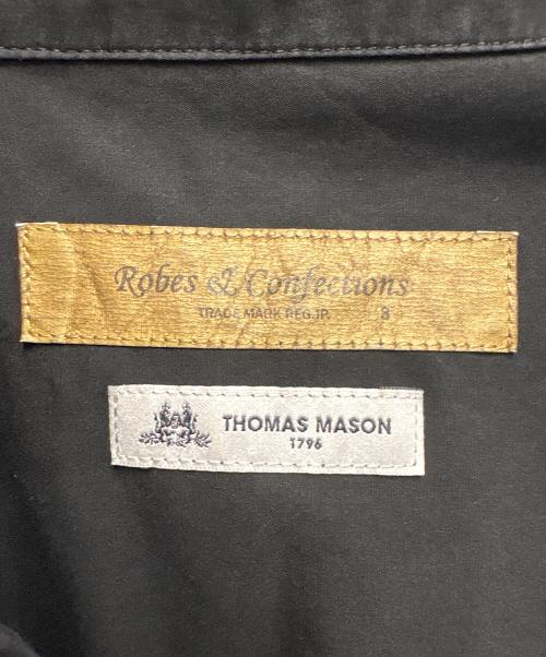 THOMAS MASON（トーマスメイソン）THOMAS MASON (トーマスメイソン) 長袖シャツ ブラック サイズ:3の古着・服飾アイテム