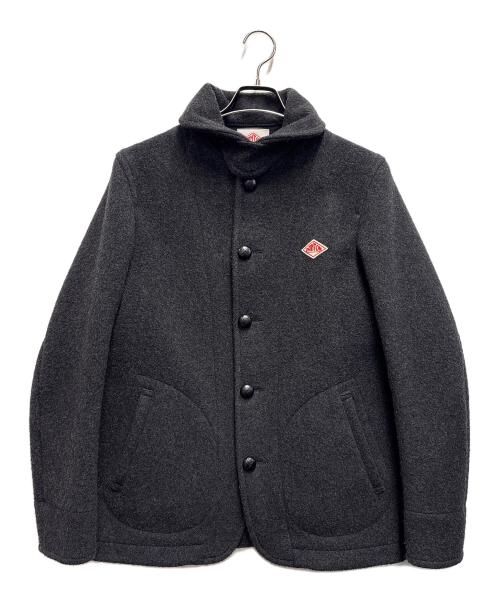 DANTON（ダントン）DANTON (ダントン) 丸襟ウールモッサジャケット グレー サイズ:42の古着・服飾アイテム