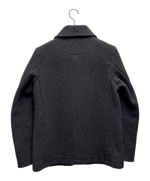 DANTON（ダントン）DANTON (ダントン) 丸襟ウールモッサジャケット グレー サイズ:42の古着・服飾アイテム