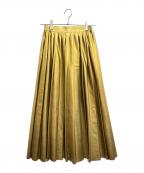 UN3D.アンスリード）の古着「プリーツスカート」｜ベージュ