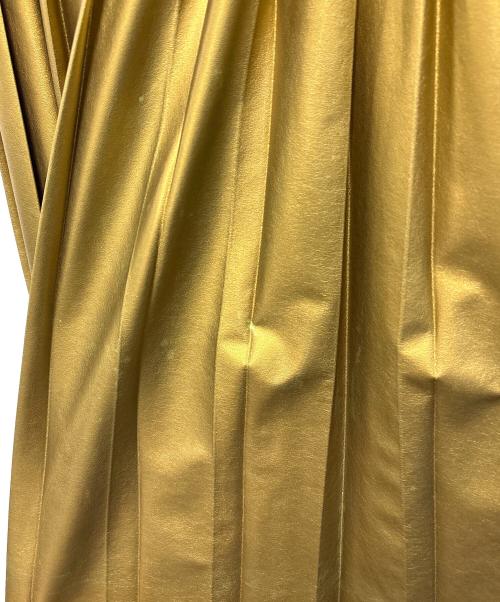 UN3D.（アンスリード）UN3D. (アンスリード) プリーツスカート ベージュ サイズ:36の古着・服飾アイテム