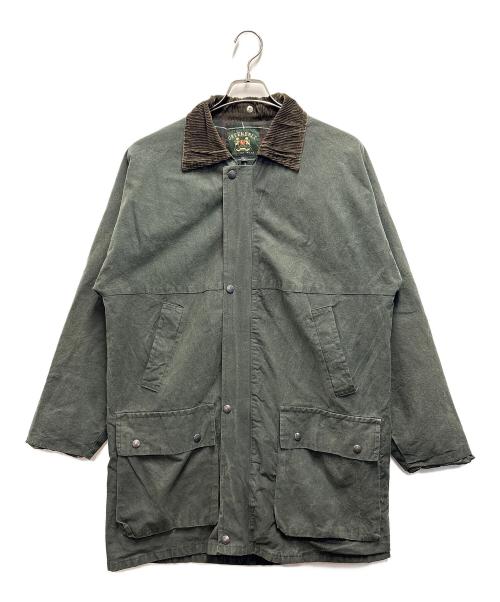 GREEN BELT（グリーンベルト）GREEN BELT (グリーンベルト) オイルジャケット グリーン サイズ:Lの古着・服飾アイテム