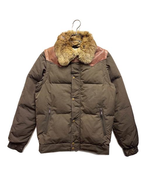 Schott（ショット）Schott (ショット) ダウンジャケット ブラウン サイズ:38の古着・服飾アイテム