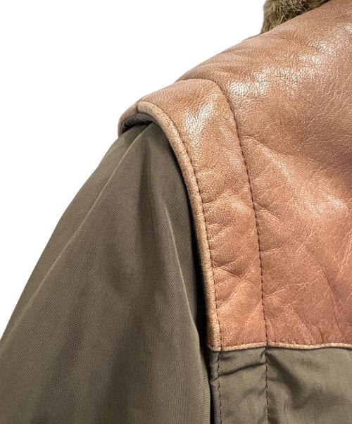 Schott（ショット）Schott (ショット) ダウンジャケット ブラウン サイズ:38の古着・服飾アイテム