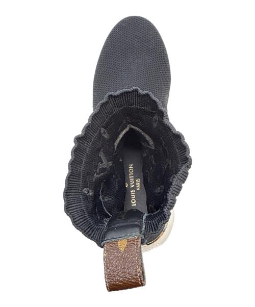 LOUIS VUITTON（ルイ ヴィトン）LOUIS VUITTON (ルイ ヴィトン) ソックススニーカー / アフターゲーム・ライン ブラック サイズ:37の古着・服飾アイテム