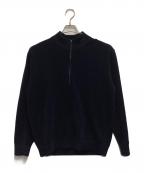 THE NORTH FACEザ ノース フェイス）の古着「バーサエアリーハーフジップニット」｜ネイビー