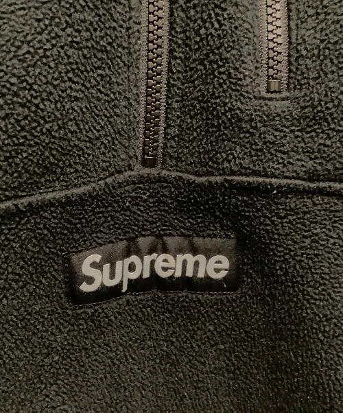 SUPREME（シュプリーム）SUPREME (シュプリーム) Polartec Half Zip Pullover ブラック サイズ:Lの古着・服飾アイテム