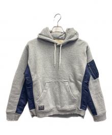 AVIREX（アヴィレックス）の古着「タクティカルプルオーバー」｜グレー