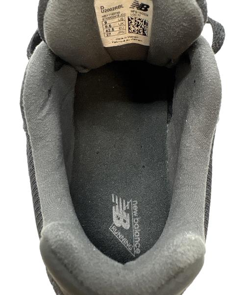 NEW BALANCE（ニューバランス）NEW BALANCE (ニューバランス) スニーカー ブラック サイズ:US 9の古着・服飾アイテム