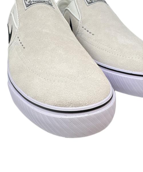 NIKE SB（ナイキエスビー）NIKE SB (ナイキエスビー) スリッポン / ジャノスキー+ スリップ ホワイト サイズ:US 10.5の古着・服飾アイテム