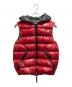 DUVETICA（デュベティカ）の古着「ダウンベスト / ARISTEO」｜レッド