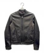 TAGLIATOREタリアトーレ）の古着「レザーライダースジャケット」｜ブラック