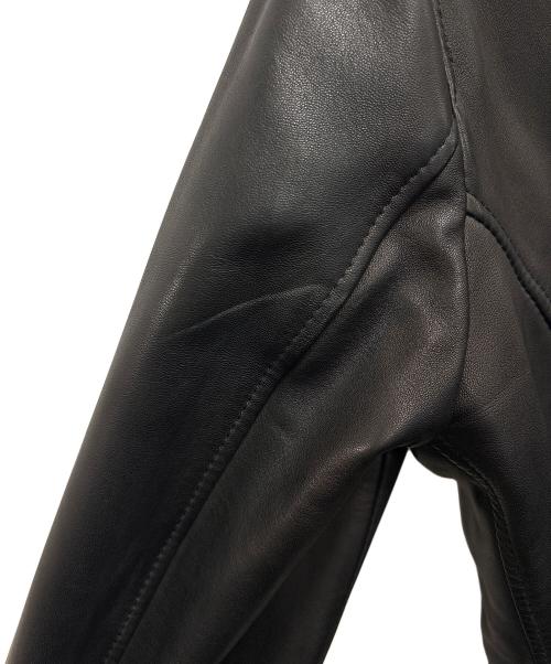 TAGLIATORE（タリアトーレ）TAGLIATORE (タリアトーレ) レザーライダースジャケット ブラック サイズ:不明の古着・服飾アイテム