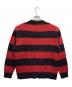 NUMBER (N)INE (ナンバーナイン) 厚手ニット / STRIPED MOHAIR KNIT PULLOVER レッド サイズ:2：10000円