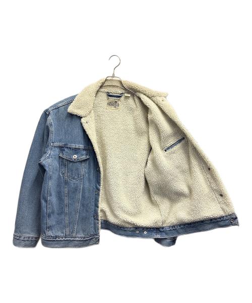 LEVI'S（リーバイス）LEVI'S (リーバイス) ボアデニムジャケット ブルー サイズ:Mの古着・服飾アイテム