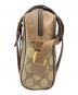 GUCCI (グッチ) GGスプリームシェリーライン ショルダーバッグ ブラウン：20000円