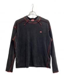 DIESEL（ディーゼル）の古着「長袖カットソー」｜グレー