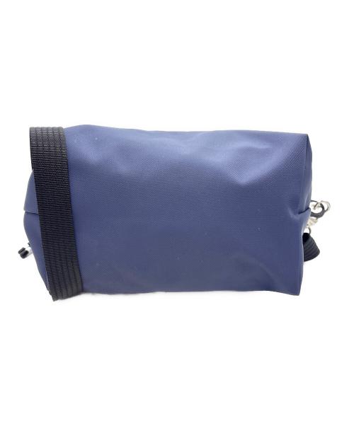 LONGCHAMP（ロンシャン）LONGCHAMP (ロンシャン) Sトップハンドルバッグ / ルプリアージュ ブラック×ネイビーの古着・服飾アイテム