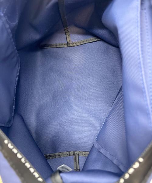 LONGCHAMP（ロンシャン）LONGCHAMP (ロンシャン) Sトップハンドルバッグ / ルプリアージュ ブラック×ネイビーの古着・服飾アイテム