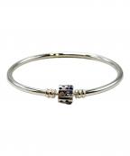 PANDORAパンドラ）の古着「バングル / スターリングシルバー」｜シルバー×ブルー