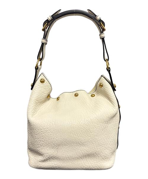 Christian Dior（クリスチャン ディオール）Christian Dior (クリスチャン ディオール) バケットバッグ ホワイトの古着・服飾アイテム