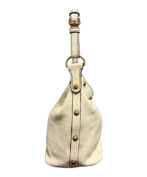 Christian Dior（クリスチャン ディオール）Christian Dior (クリスチャン ディオール) バケットバッグ ホワイトの古着・服飾アイテム