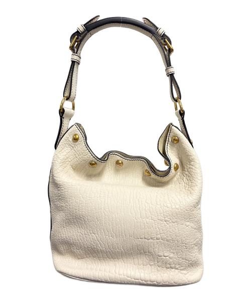 Christian Dior（クリスチャン ディオール）Christian Dior (クリスチャン ディオール) バケットバッグ ホワイトの古着・服飾アイテム