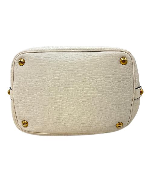 Christian Dior（クリスチャン ディオール）Christian Dior (クリスチャン ディオール) バケットバッグ ホワイトの古着・服飾アイテム