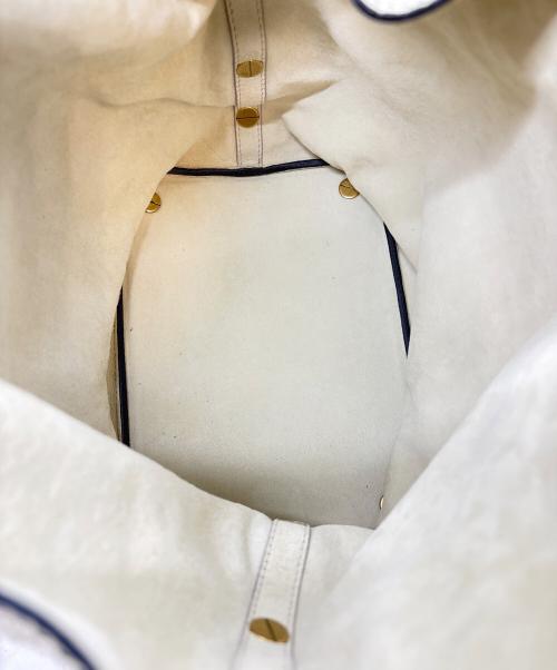 Christian Dior（クリスチャン ディオール）Christian Dior (クリスチャン ディオール) バケットバッグ ホワイトの古着・服飾アイテム