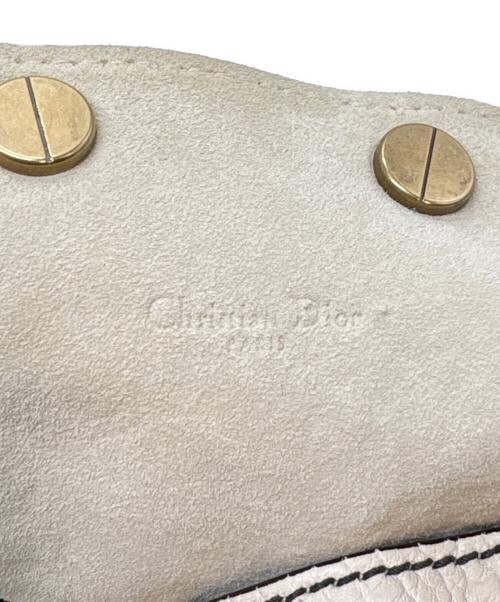 Christian Dior（クリスチャン ディオール）Christian Dior (クリスチャン ディオール) バケットバッグ ホワイトの古着・服飾アイテム