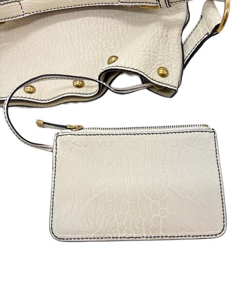 Christian Dior（クリスチャン ディオール）Christian Dior (クリスチャン ディオール) バケットバッグ ホワイトの古着・服飾アイテム