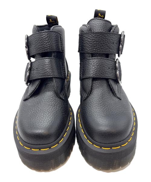 Dr.Martens（ドクターマーチン）Dr.Martens (ドクターマーチン) 厚底8ホールブーツ ブラック サイズ:UK 4の古着・服飾アイテム