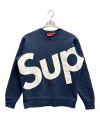 SUPREMEシュプリーム）の古着「スウェット」｜ネイビー