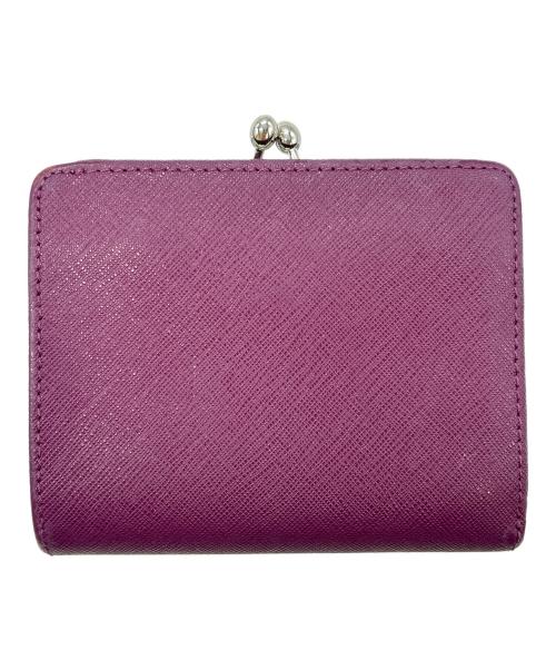 Vivienne Westwood（ヴィヴィアンウエストウッド）Vivienne Westwood (ヴィヴィアンウエストウッド) がま口財布 パープルの古着・服飾アイテム