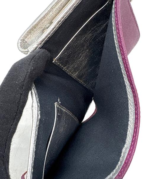 Vivienne Westwood（ヴィヴィアンウエストウッド）Vivienne Westwood (ヴィヴィアンウエストウッド) がま口財布 パープルの古着・服飾アイテム