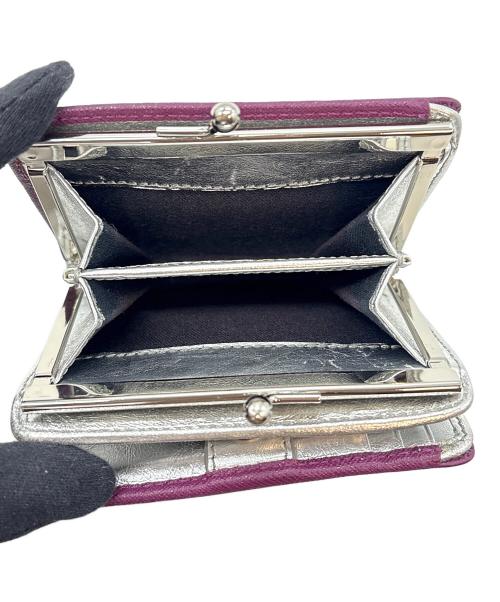 Vivienne Westwood（ヴィヴィアンウエストウッド）Vivienne Westwood (ヴィヴィアンウエストウッド) がま口財布 パープルの古着・服飾アイテム