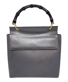 GUCCI（グッチ）の古着「ハンドバッグ / OLD GUCCI バンブーハンドル」｜ブラック