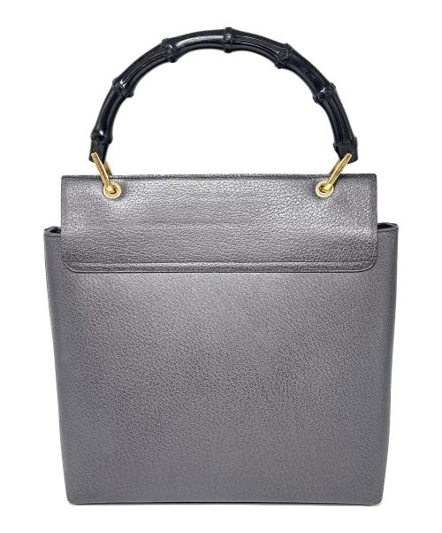 GUCCI（グッチ）GUCCI (グッチ) ハンドバッグ / OLD GUCCI バンブーハンドル ブラックの古着・服飾アイテム