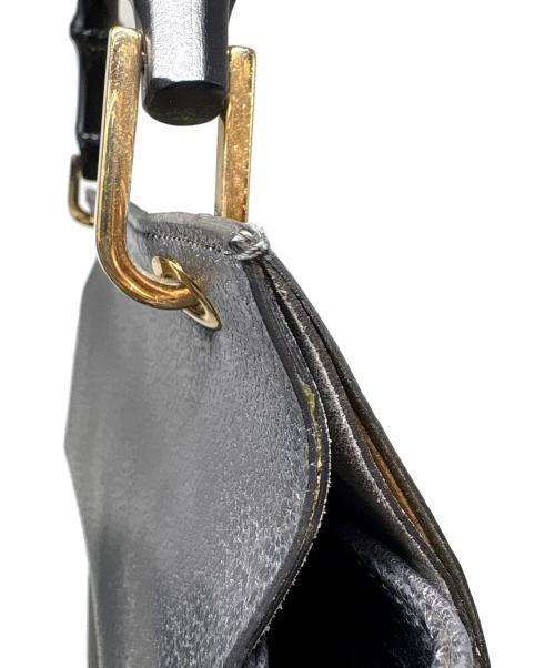 GUCCI（グッチ）GUCCI (グッチ) ハンドバッグ / OLD GUCCI バンブーハンドル ブラックの古着・服飾アイテム