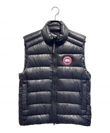 CANADA GOOSE（カナダグース）の古着「ダウンベスト Crofton Vest / クロフトンベスト」｜ブラック