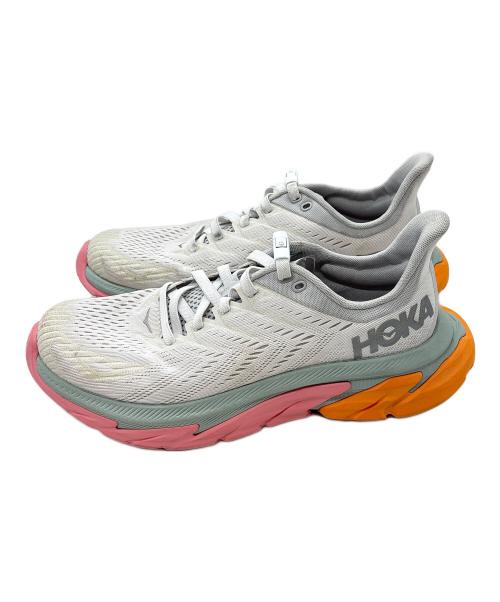 HOKAONEONE（ホカオネオネ）HOKAONEONE (ホカオネオネ) スニーカー / CLIFTON EDGE ホワイト サイズ:US 9の古着・服飾アイテム