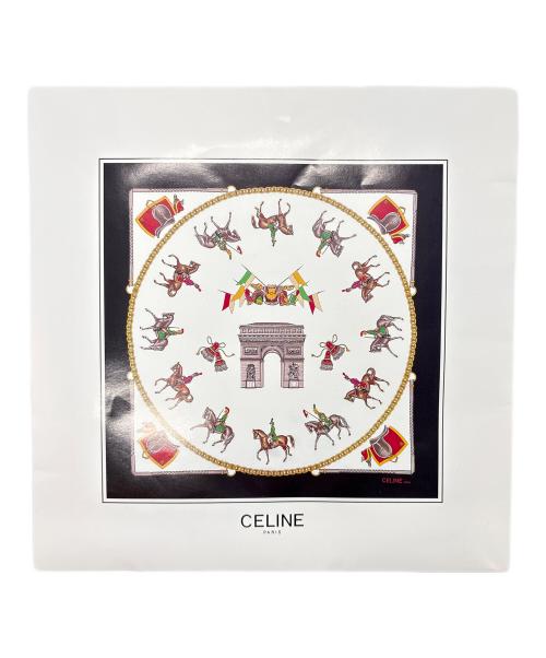 CELINE（セリーヌ）CELINE (セリーヌ) シルクスカーフ マルチカラーの古着・服飾アイテム