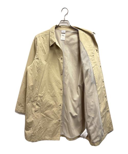 RHC Ron Herman（アールエイチシー ロンハーマン）RHC Ron Herman (アールエイチシー ロンハーマン) Champion (チャンピオン) ロングコーチジャケット ベージュ サイズ:Lの古着・服飾アイテム