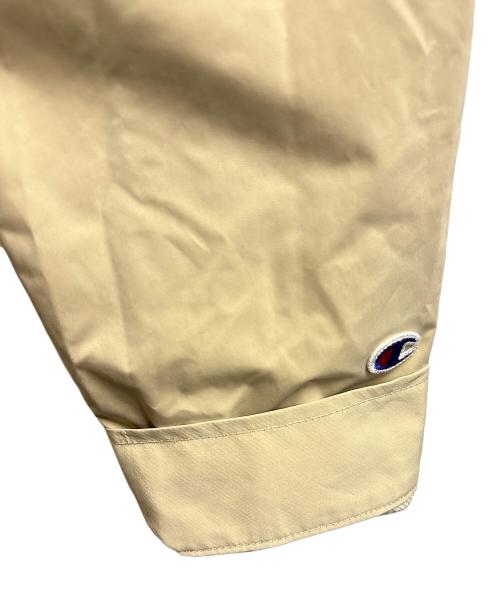 RHC Ron Herman（アールエイチシー ロンハーマン）RHC Ron Herman (アールエイチシー ロンハーマン) Champion (チャンピオン) ロングコーチジャケット ベージュ サイズ:Lの古着・服飾アイテム