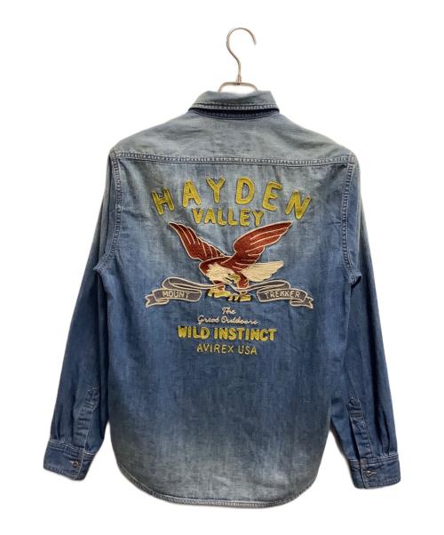 AVIREX（アヴィレックス）AVIREX (アヴィレックス) デニムシャツ/HAYDEN VALLEY サイズ:Mの古着・服飾アイテム