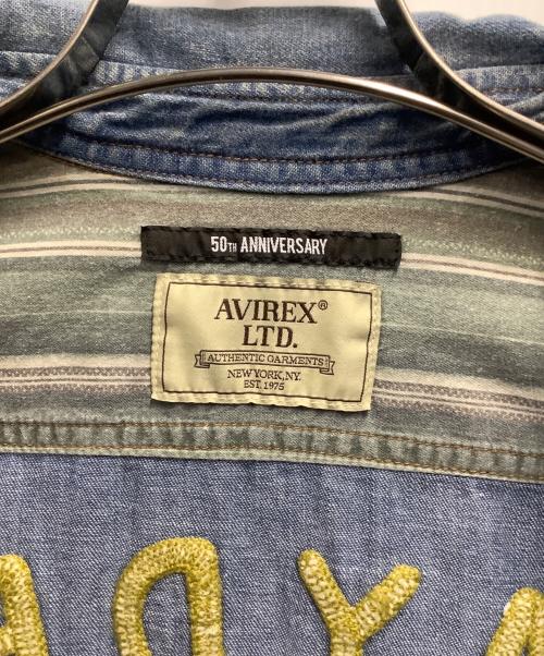 AVIREX（アヴィレックス）AVIREX (アヴィレックス) デニムシャツ/HAYDEN VALLEY サイズ:Mの古着・服飾アイテム