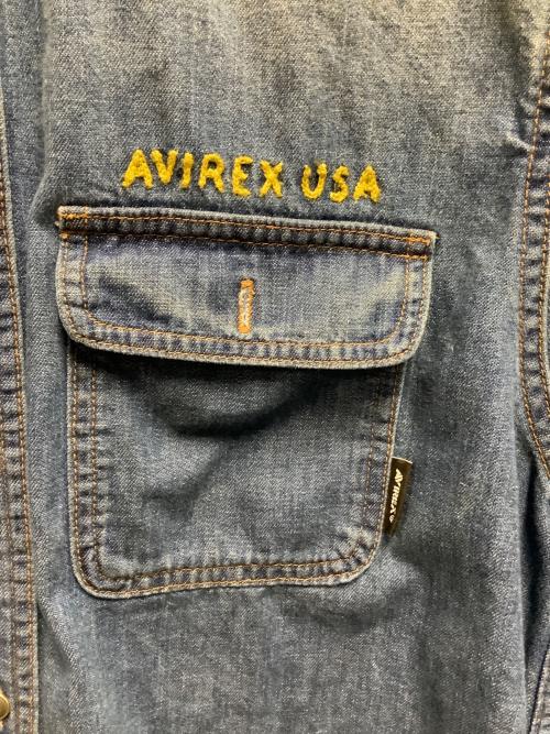 AVIREX（アヴィレックス）AVIREX (アヴィレックス) デニムシャツ/HAYDEN VALLEY サイズ:Mの古着・服飾アイテム