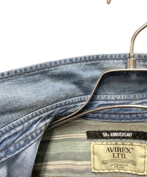 AVIREX（アヴィレックス）AVIREX (アヴィレックス) デニムシャツ/HAYDEN VALLEY サイズ:Mの古着・服飾アイテム