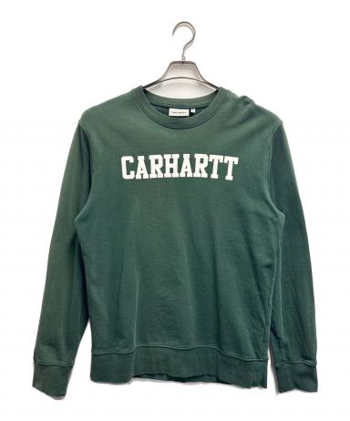 中古・古着通販】CarHartt (カーハート) スウェット グリーン サイズ:M 