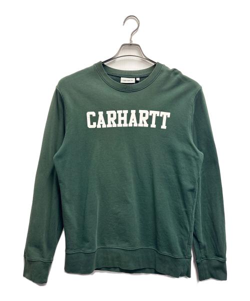 CarHartt（カーハート）CarHartt (カーハート) スウェット グリーン サイズ:Mの古着・服飾アイテム